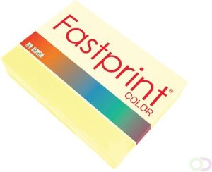 Fastprint Kopieerpapier A4 80gr kanariegeel 500vel