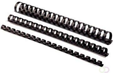 Fellowes plastic bindruggen 32 mm zwart doos van 50 stuks