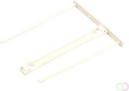 Fellowes Pro Clip archiefbeugel 100mm wit(100pk )