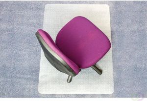 Floortex Stoelmat PVC 120x90cm voor zachte vloeren