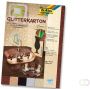 Folia Glitterkarton Classic (koper zilver zwart champagnekleur en brons) - Thumbnail 2