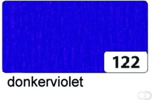 Folia Paper Crepepapier Folia 250x50cm nr122 donker violet