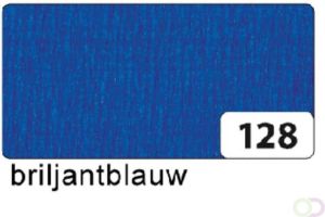 Folia Paper Crepepapier Folia 250x50cm nr128 briljantblauw