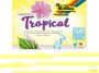 Folia Paper Vouwblaadjes Folia 80gr 15x15cm 50 vel 2-zijdig 10 tropical designs - Thumbnail 1