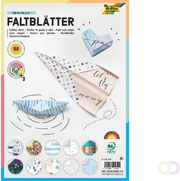 Folia vouwpapier ft A4 pak met 50 vel