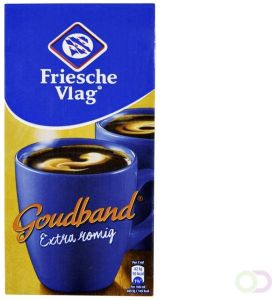 Friesche vlag Koffiemelk Friesche vol goudband 455ml