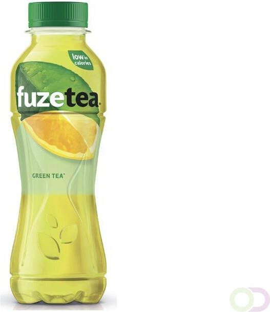 Fuze Tea Frisdrank Fuzetea green tea petfles 400ml