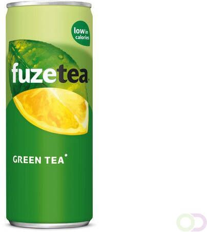 Fuze Tea Frisdrank green tea blik 330ml