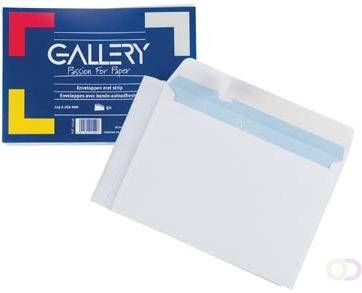 Gallery enveloppen ft 114 x 162 mm stripsluiting pak van 50 stuks