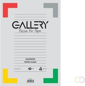 Gallery kalkpapier ft 29 7 x 42 cm (A3) blok van 20 vel