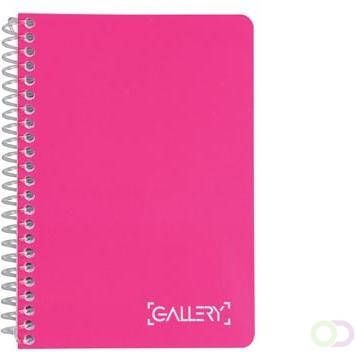 Gallery notitieboek Passion For Colour ft A6 geruit 5 mm 160 bladzijden geassorteerde kleuren