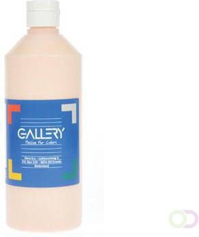 Gallery Plakkaatverf flacon van 500 ml Zacht Roze