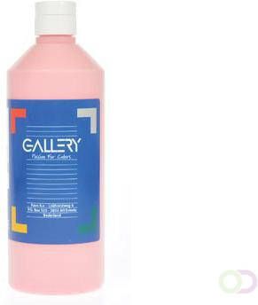 Gallery plakkaatverf flacon van 500 ml roze