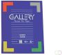 OfficeTown Gallery schrift ft 16 5 x 21 cm geruit 5 mm 72 bladzijden - Thumbnail 2