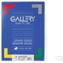 Gallery witte etiketten Ft 70 x 36 mm(b x h ) rechte hoeken doos van 2.400 etiketten - Thumbnail 1