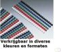 GBC Bindrug 19mm 21rings A4 blauw 100stuks - Thumbnail 1