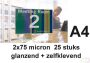 GBC Lamineerhoes A4 zelfklevend 2x75micron 25stuks - Thumbnail 1