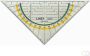 Linex Super Series geodriehoek S2616 16 cm - Thumbnail 2