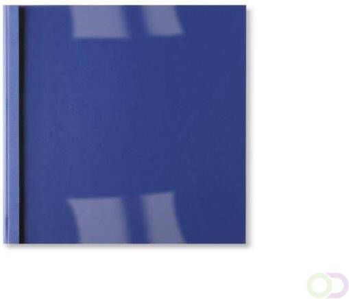 GBC thermische omslagen business line leathergrain 3 mm blauw