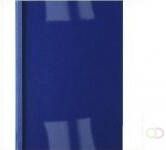 GBC thermische omslagen business line leathergrain 4 mm blauw
