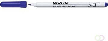 Giotto Robercolor whiteboardmarker fijn ronde punt blauw
