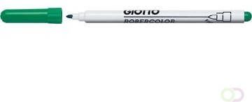 Giotto Robercolor whiteboardmarker fijn ronde punt groen