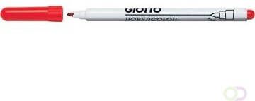 Giotto Robercolor whiteboardmarker fijn ronde punt rood