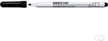 Giotto Robercolor whiteboardmarker fijn ronde punt zwart