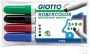 OfficeTown Giotto Robercolor whiteboardmarker maxi schuine punt etui met 4 stuks in geassorteerde kleuren - Thumbnail 2