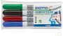 OfficeTown Giotto Robercolor whiteboardmarker medium ronde punt etui met 4 stuks in geassorteerde kleuren - Thumbnail 2
