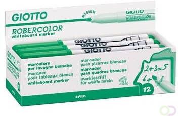 Giotto Robercolor whiteboardmarker medium ronde punt groen