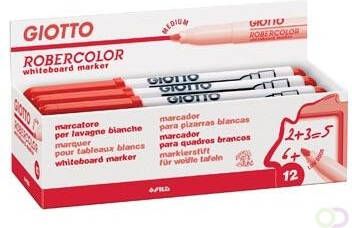 Giotto Robercolor whiteboardmarker medium ronde punt rood