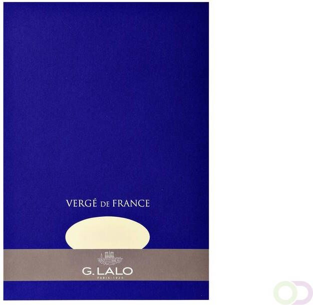 G.LALO Schrijfblok Lalo A4 blanco 100 pagina's 100gr gevergeerd ivoor