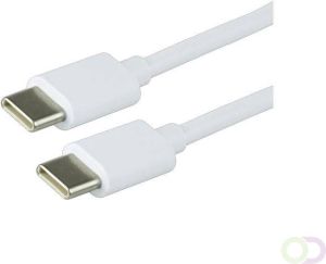 Green Mouse Kabel USB C-C 2.0 1 meter wit