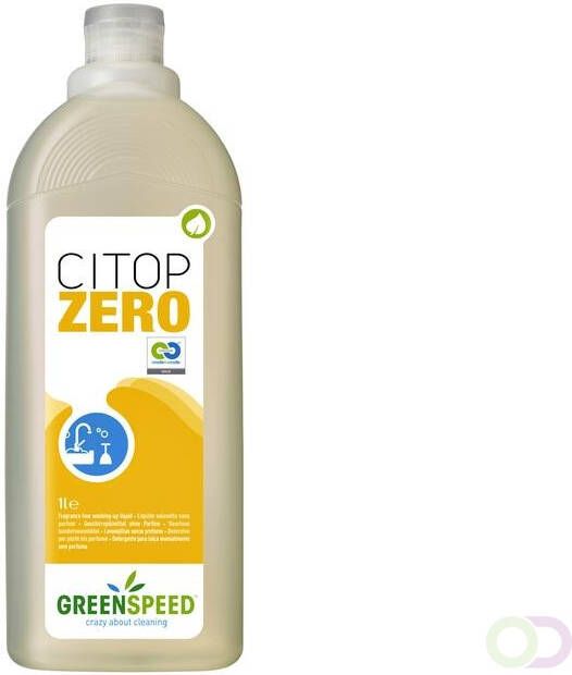 Greenspeed Afwasmiddel Citop Zero 1 liter