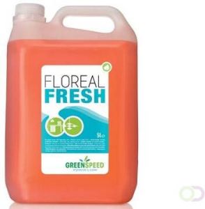 Greenspeed geconcentreerde allesreiniger Floreal Fresh bloemenparfum flacon van 5 liter