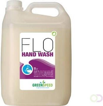 Greenspeed handzeep Flo voor frequent gebruik bloemenparfum flacon van 5 liter