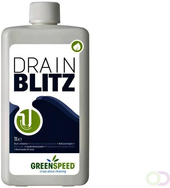 Greenspeed by ecover ontstopper Drain Blitz flacon van 1 liter