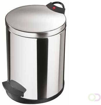 Hailo Pedaalemmer t2 13 l hoogte: 37 5 cm inox