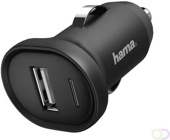 Hama Autolader USB Picco zwart