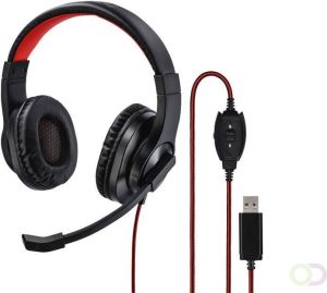 Hama Hoofdtelefoon HS-USB400 over-ear zwart