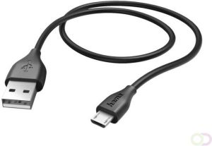 Hama Kabel USB Micro-A 2.0 1.40 meter zwart
