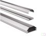 Hama Kabelkanaal hoekig 110 3 3 1 7 cm aluminium zilver - Thumbnail 1