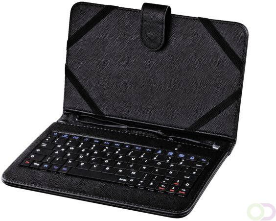 Hama Tablethoes met keybord 7" zwart