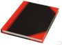 Bantex notitieboekje ft A6 192 bladzijden gelijnd rood en zwart 6 stuks - Thumbnail 2