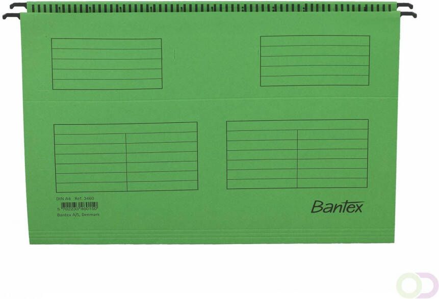 HAMELIN BANTEX Flex type hangmap voor lade A4 V bodem karton groen