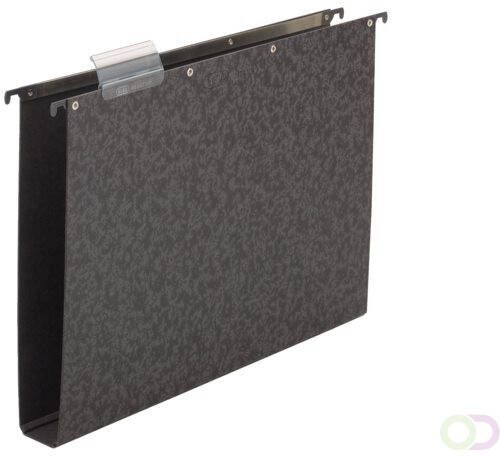 HAMELIN ELBA Vertic hangmap hardboard voor lade Folio 40mm bodem karton zwart