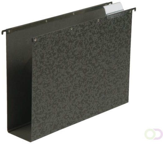 HAMELIN ELBA Vertic hangmap hardboard voor lade Folio 80mm bodem karton zwart
