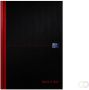 HAMELIN OXFORD Black n' Red gebonden boek A4 blanco 96 vel 90g harde kartonnen kaft - Thumbnail 2