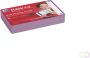 HAMELIN OXFORD FLASH 2.0 flashcards 75x125mm gelijnd licht paars pak 80 - Thumbnail 2